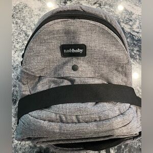 Tushbaby Gray Backpack